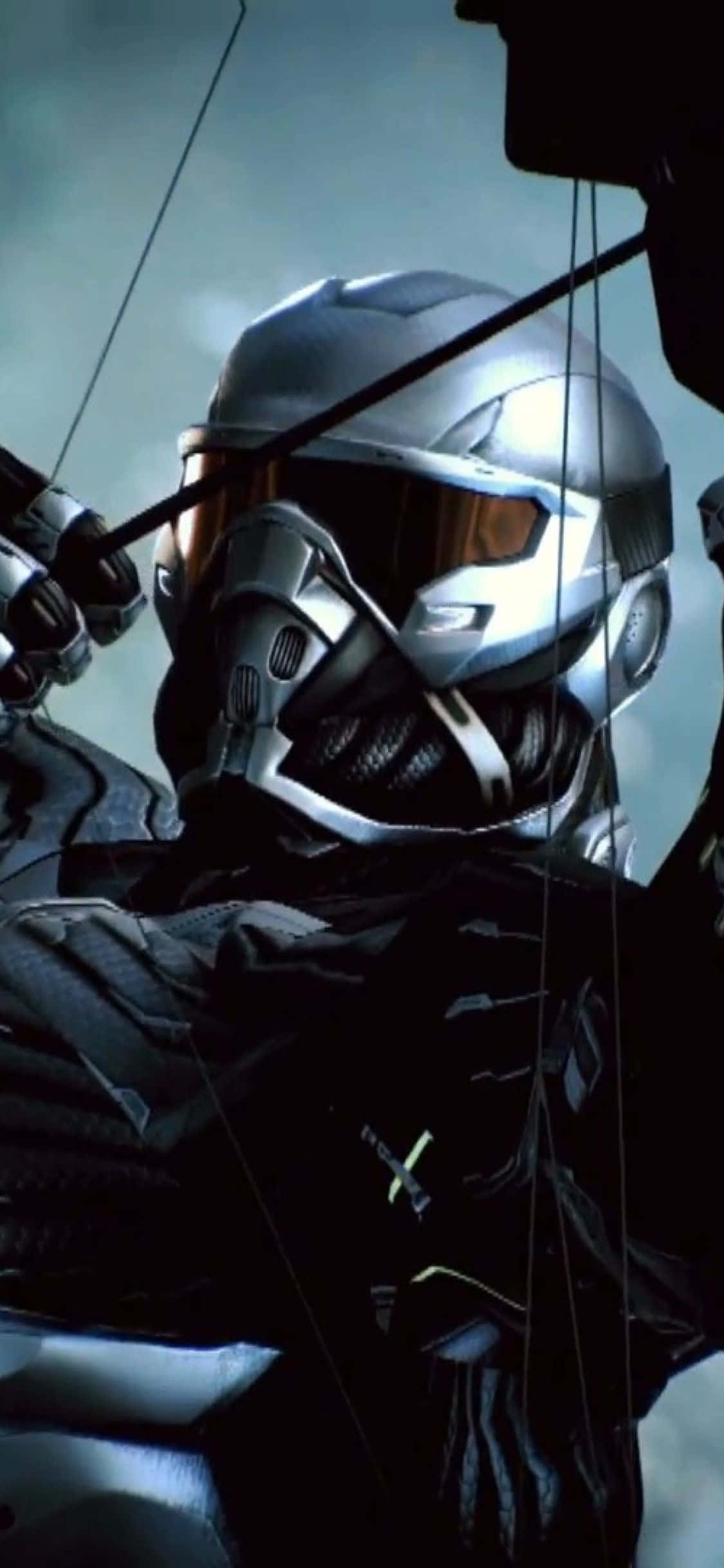 Conquista la batalla con iPhone X y Crysis 3 Fondos de pantalla