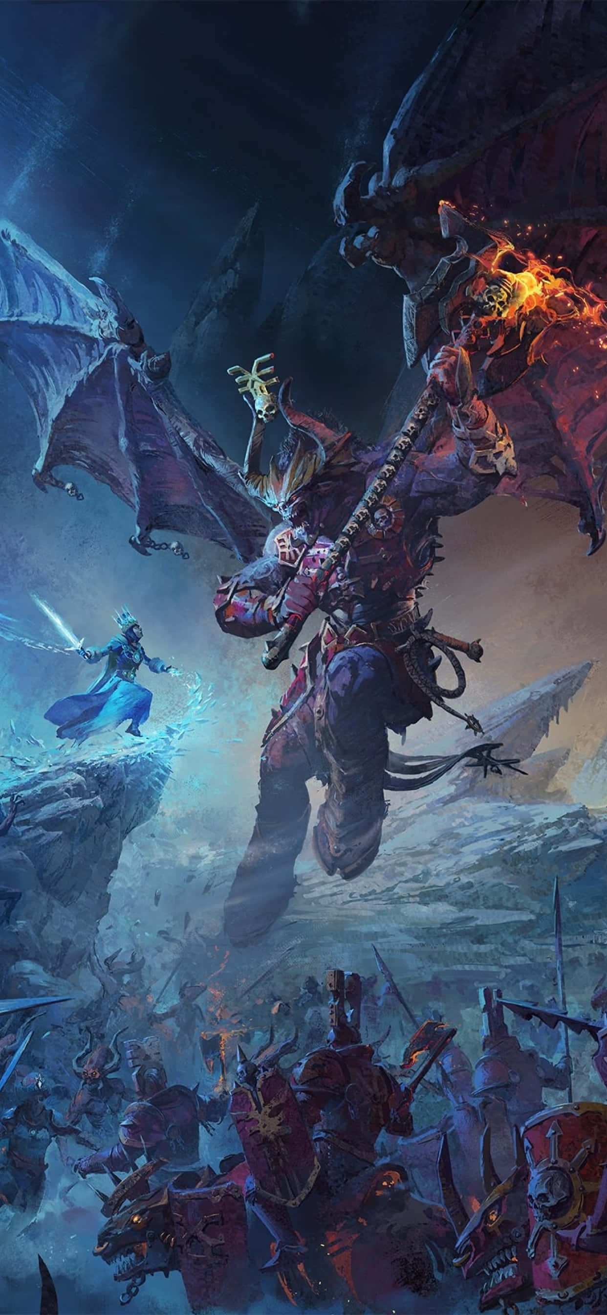 Conquista Total War Warhammer con el iPhone X Fondos de pantalla