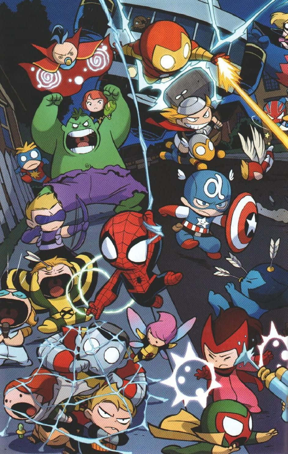 Consigue tu iPhone de Marvel Art ahora. Fondos de pantalla