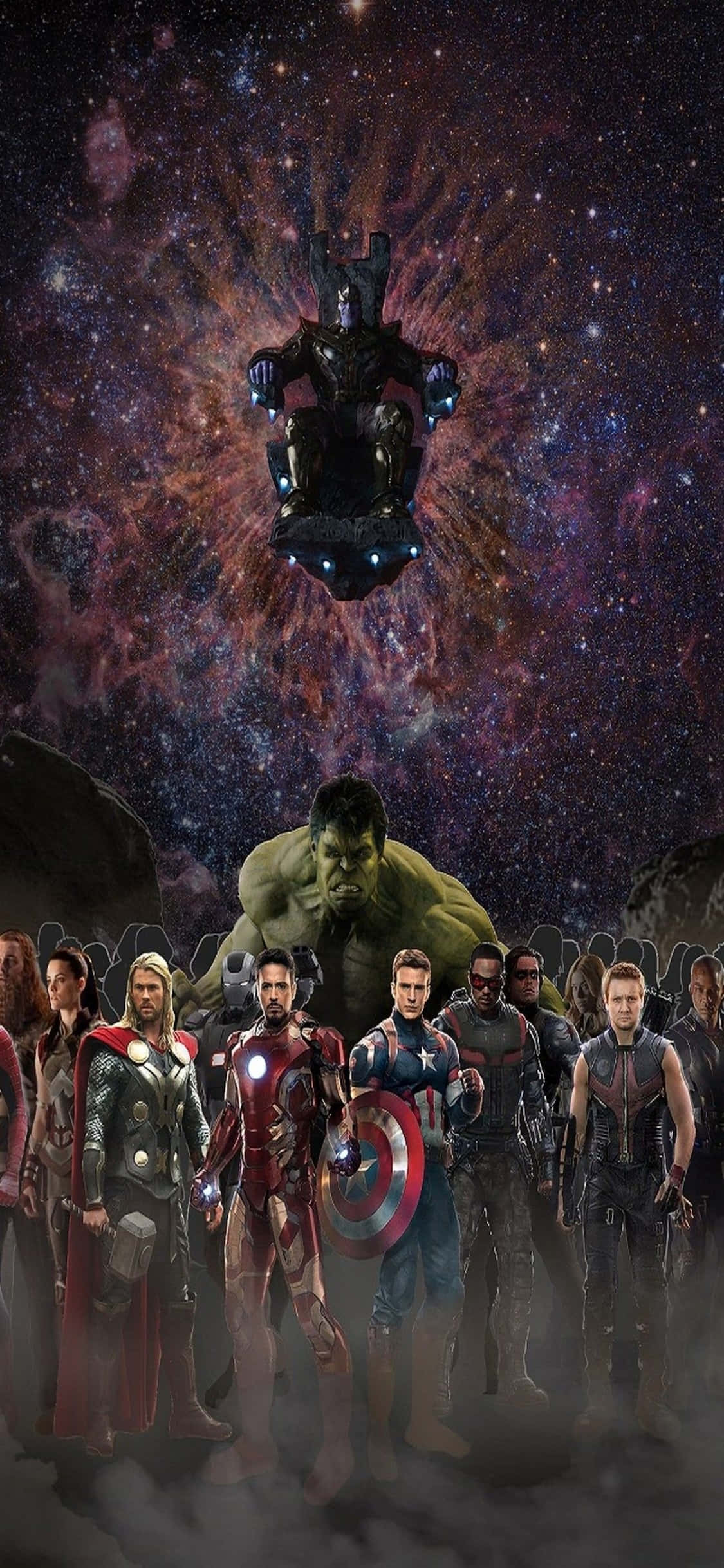Consigue tus Avengers favoritos de Marvel en tu nuevo iPhone Xs Fondos de pantalla