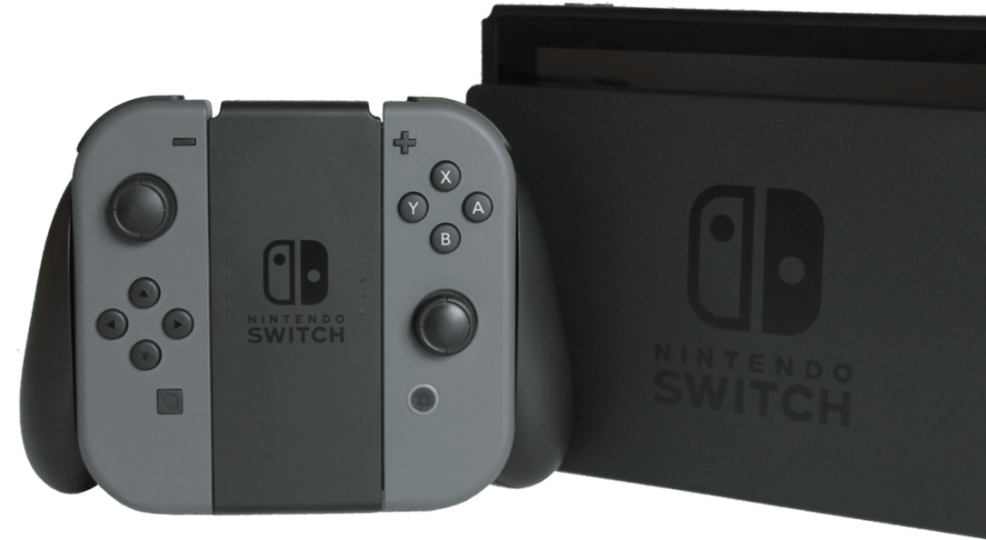 Consola Nintendo Switch y Controles Fondos de pantalla