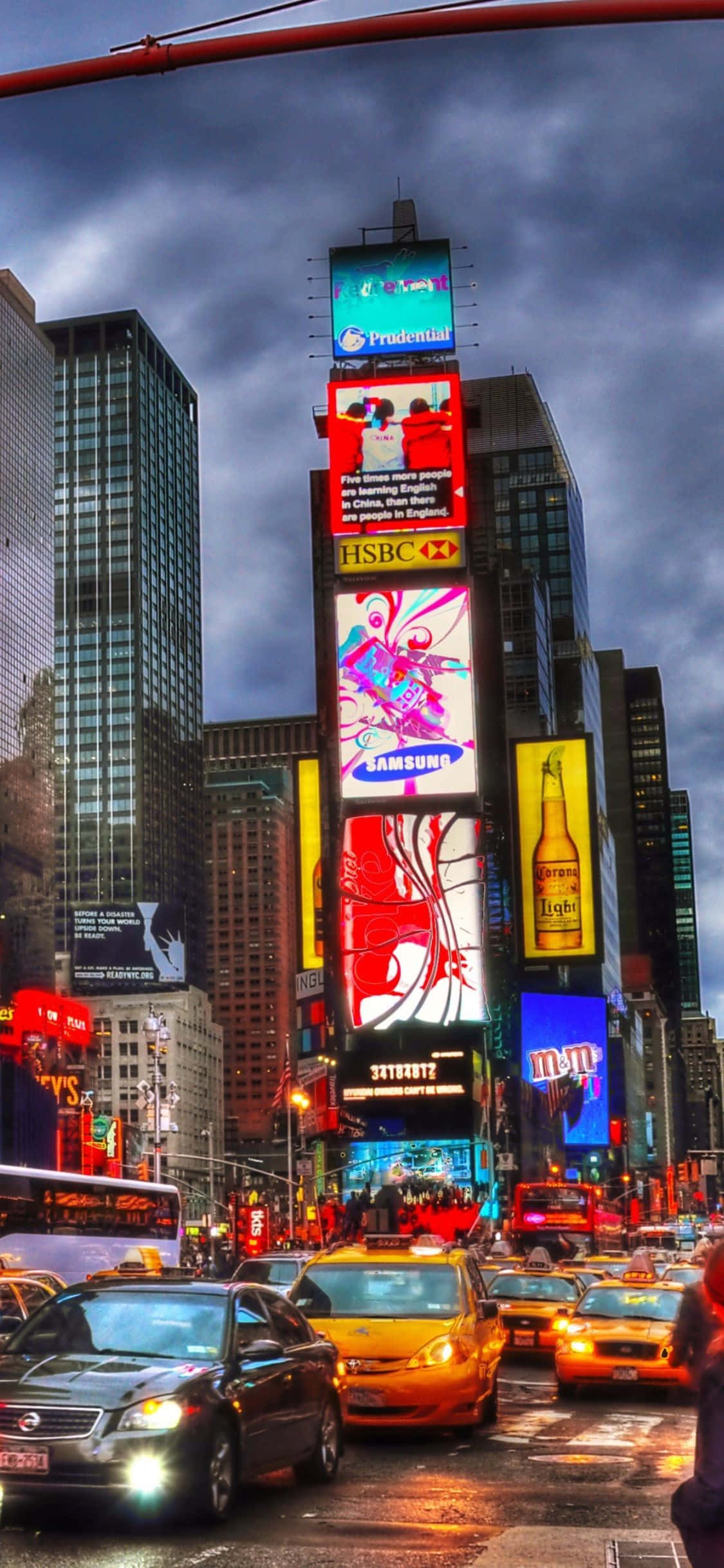Contempla el emblemático horizonte de Nueva York con el iPhone X Fondos de pantalla