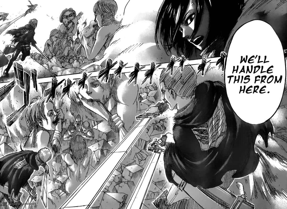 Contempla el Poder del Manga Fondos de pantalla