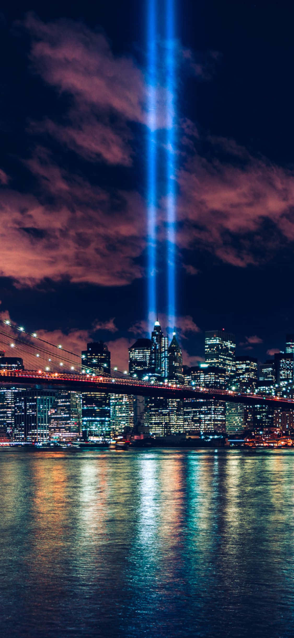 Contempla la belleza del horizonte de Nueva York con tu iPhone X. Fondos de pantalla