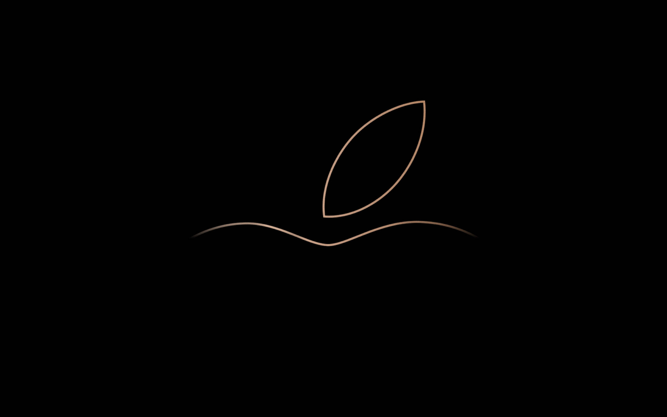 Contorno del Logo de Apple MacBook Air Fondos de pantalla