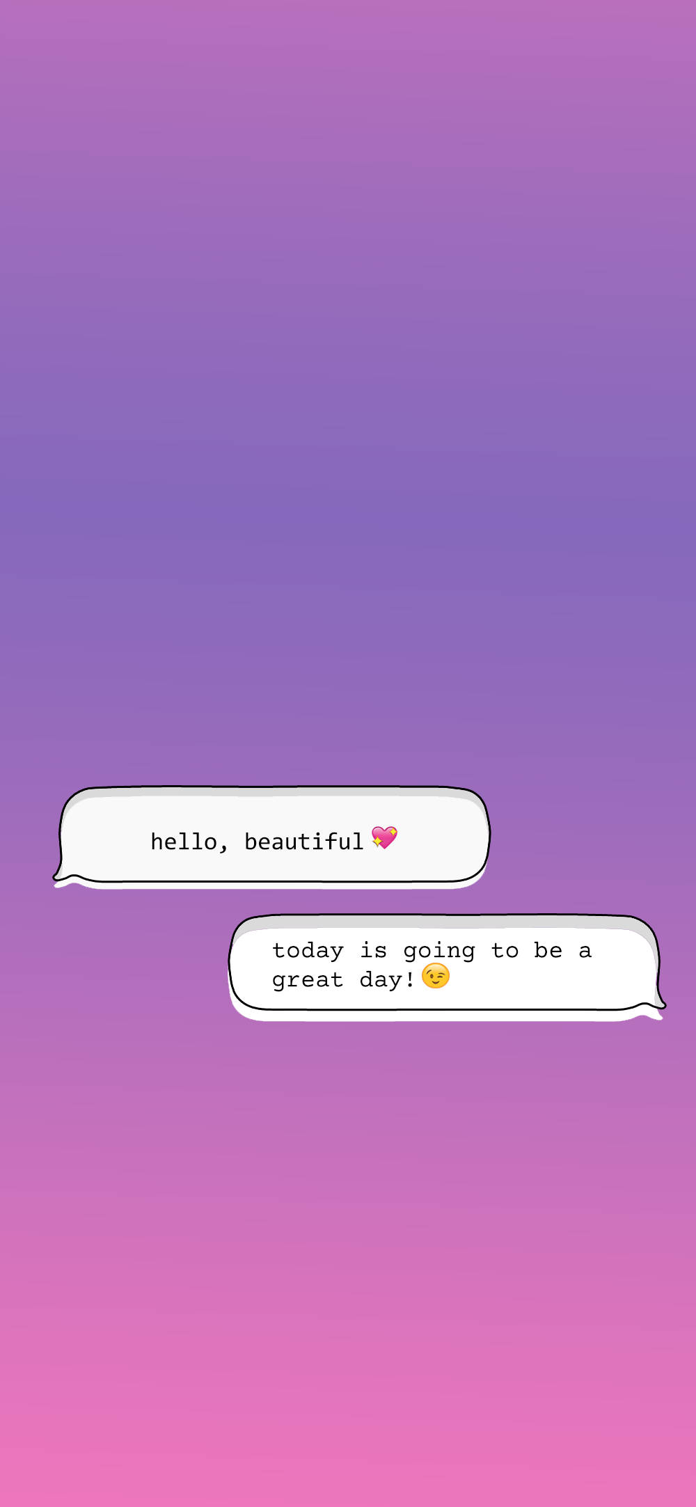 Conversación Linda de Instagram Fondos de pantalla