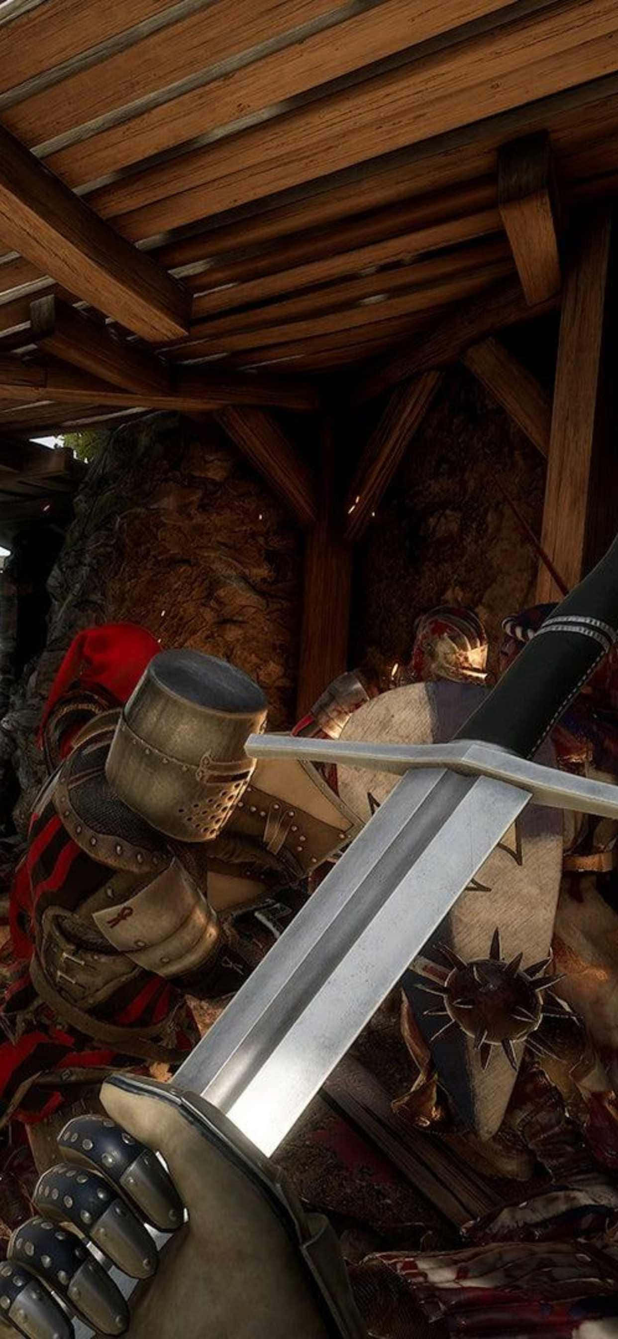 Conviértete en un maestro espadachín con iPhone XS Max Mordhau Fondos de pantalla