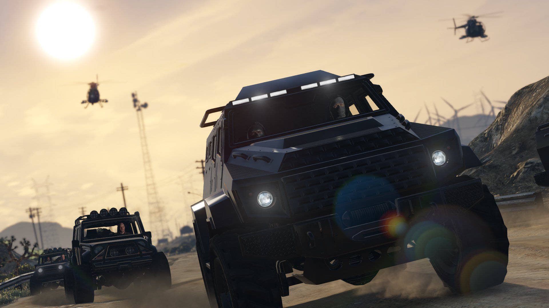 Convoy Genial de GTA Fondos de pantalla