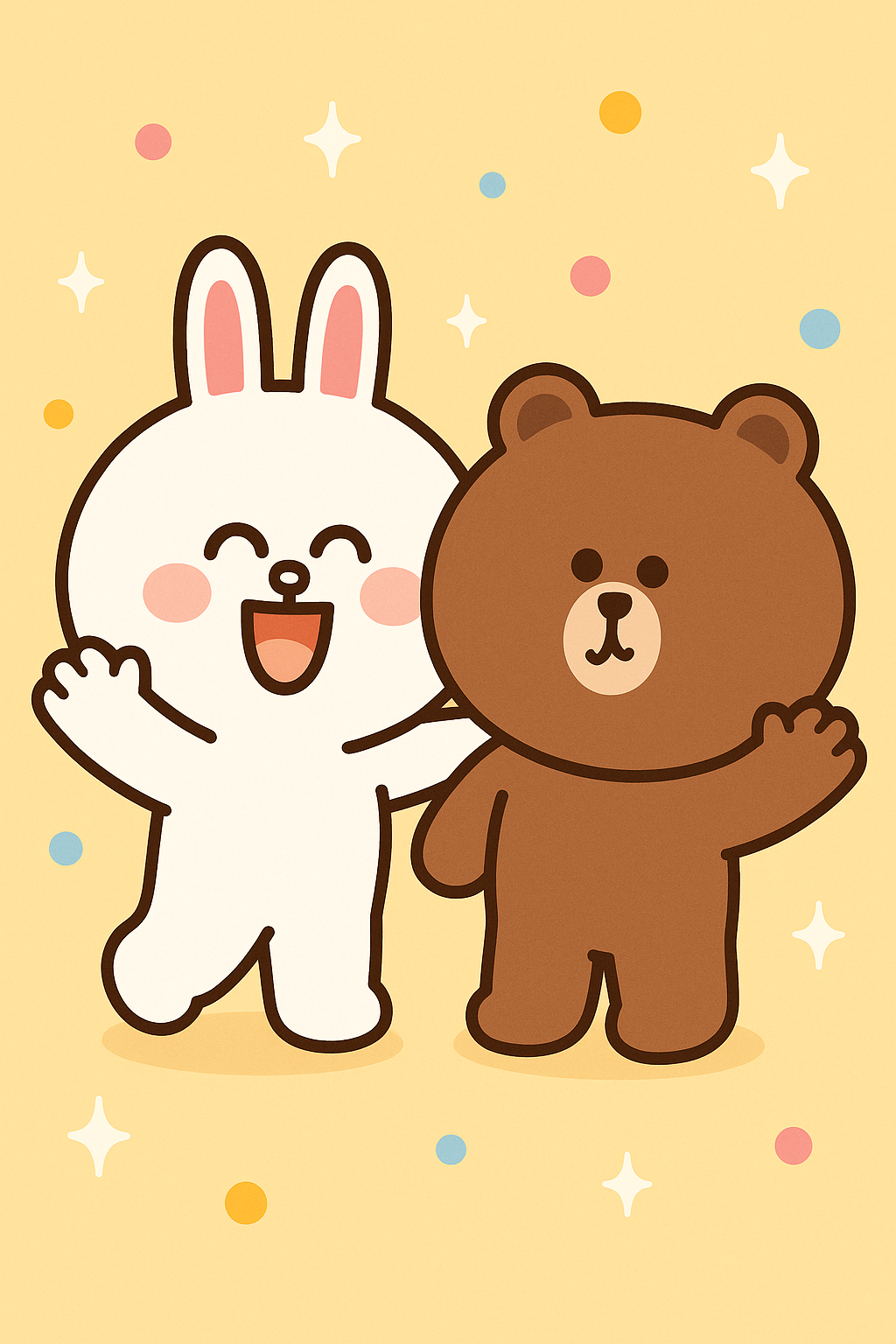 cony y brown felices Fondos de pantalla