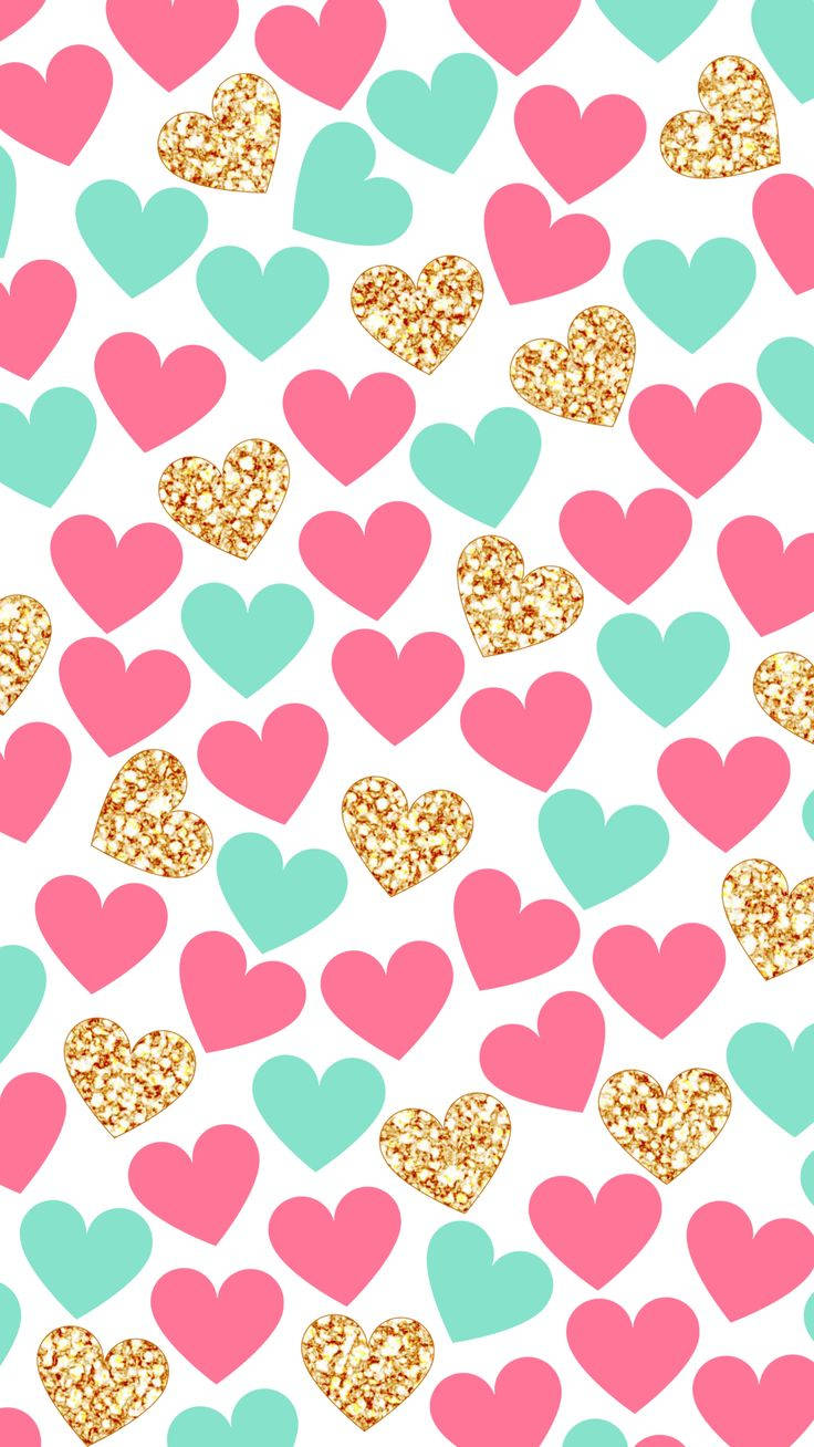 Corazón de Amor Lindo en Diferentes Colores Fondos de pantalla