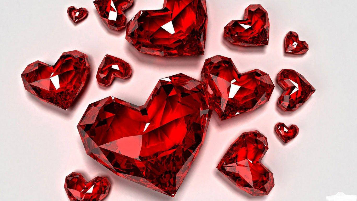 Corazón de Cristal Estético Fondos de pantalla