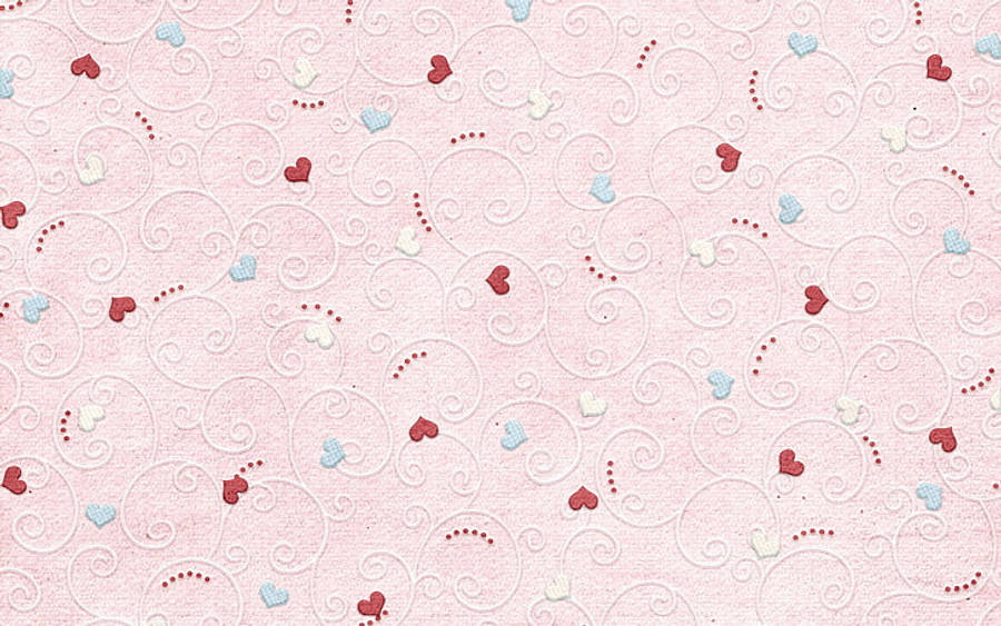 Corazón Impresionante Rosa Claro Fondos de pantalla