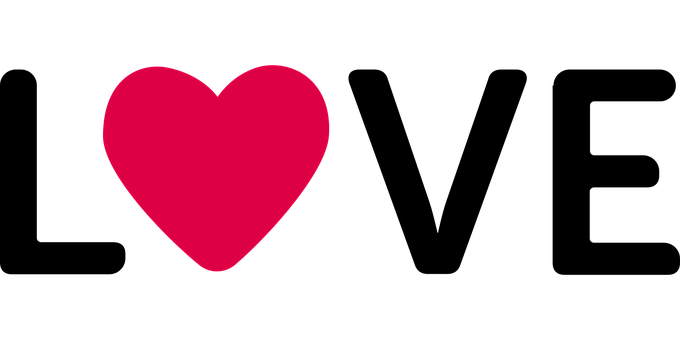 Corazón rojo vibrante sobre fondo negro Fondos de pantalla