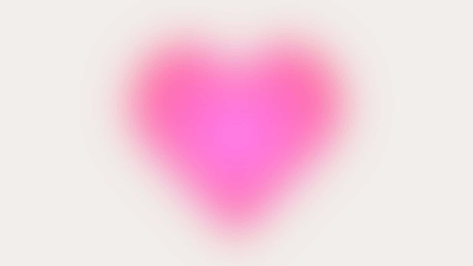 Corazón Rosa Borroso Estética Cyber Y2K Fondos de pantalla