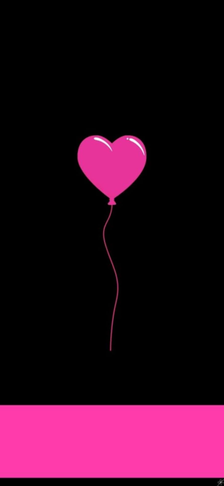 Corazón Rosa Oscuro Estético Fondos de pantalla