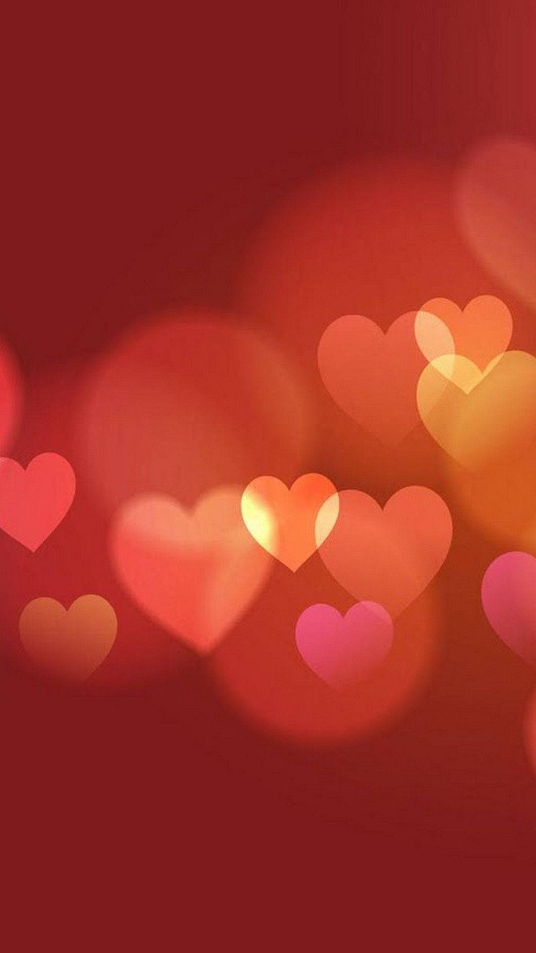 Corazones Brillantes para San Valentín Fondos de pantalla