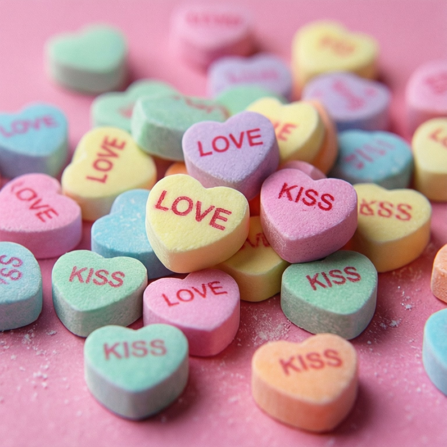Corazones de caramelo dulces Fondos de pantalla