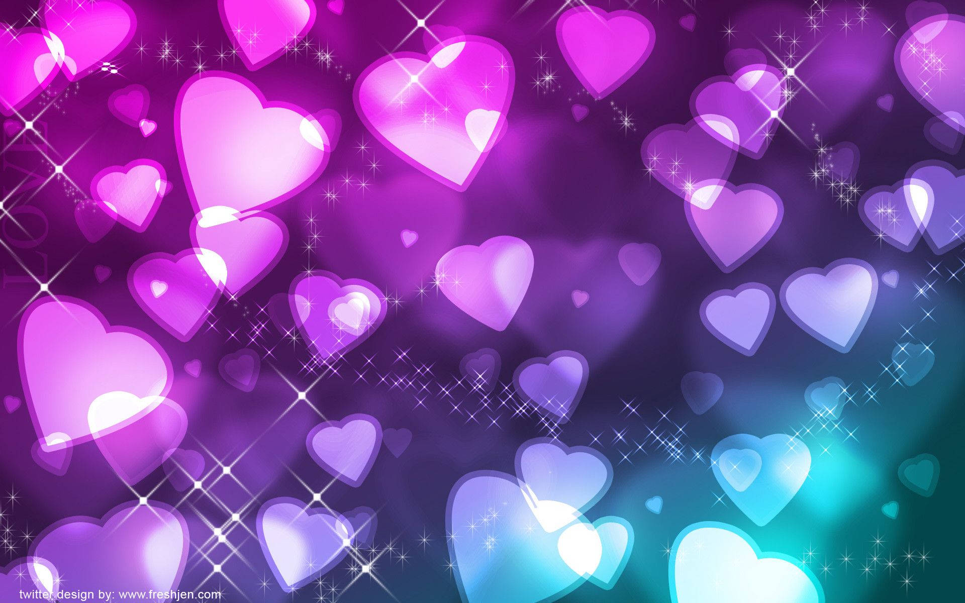 Corazones en Celebración Fondos de pantalla