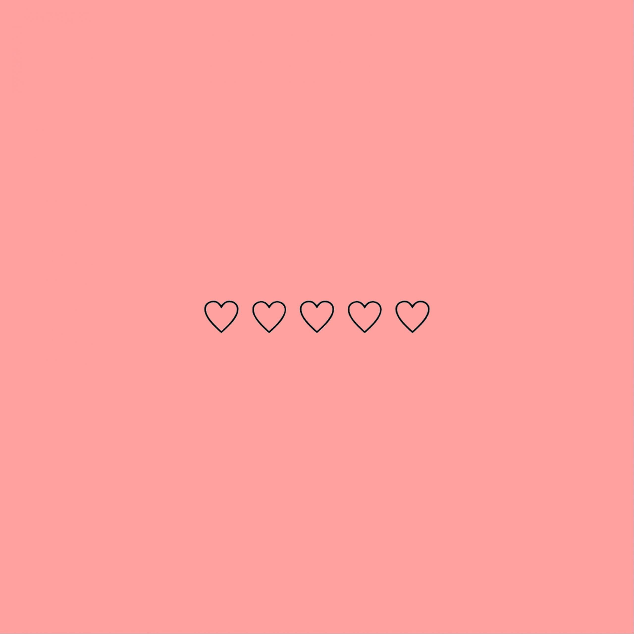 Corazones Estéticos para iPad Fondos de pantalla
