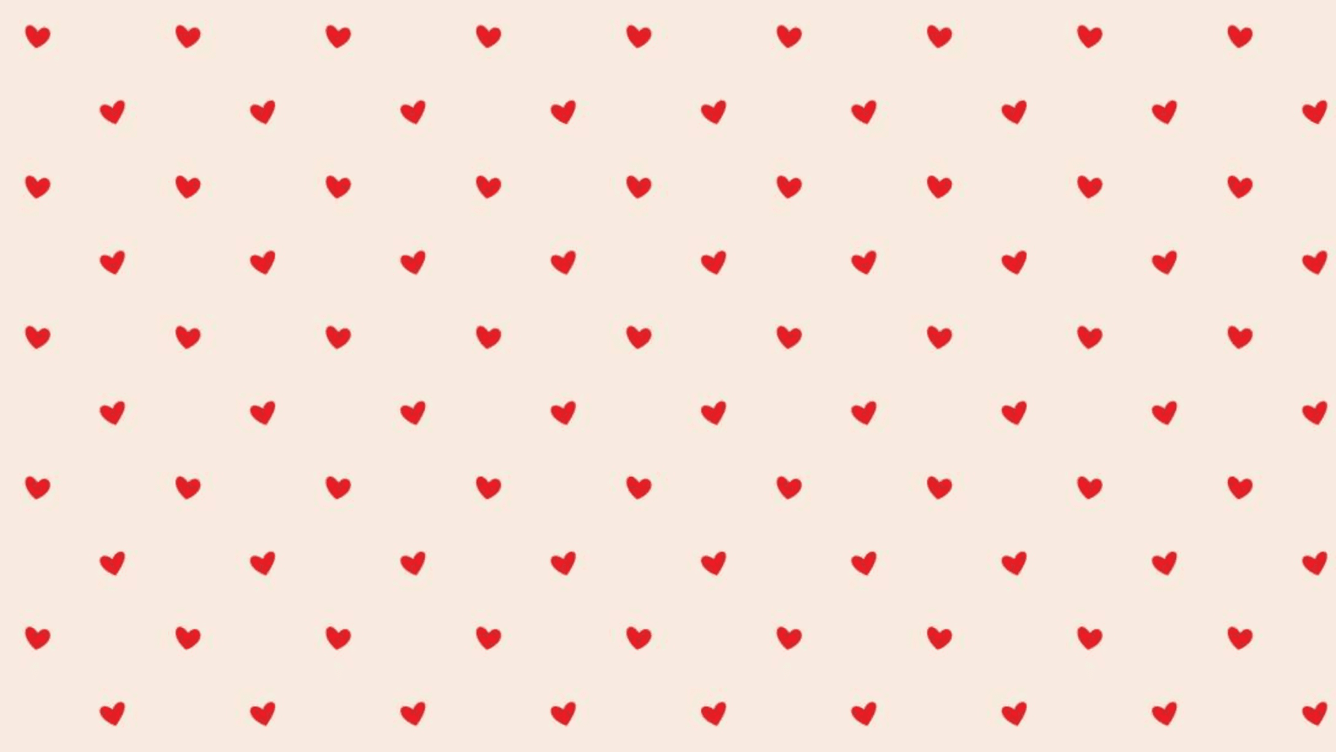 Corazones rojos adorables con fondo rosa Fondos de pantalla