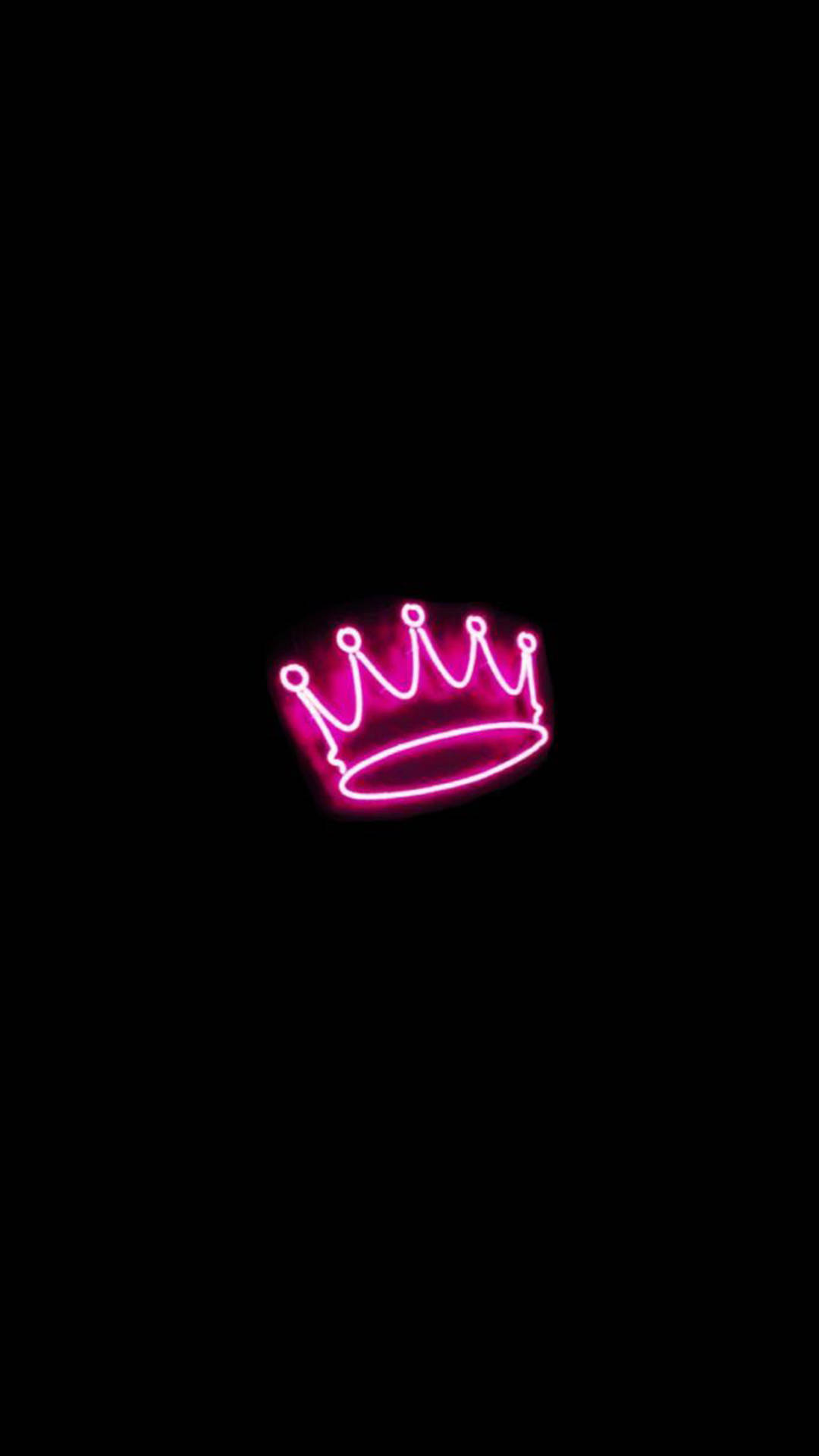 Corona estética rosa neón Fondos de pantalla