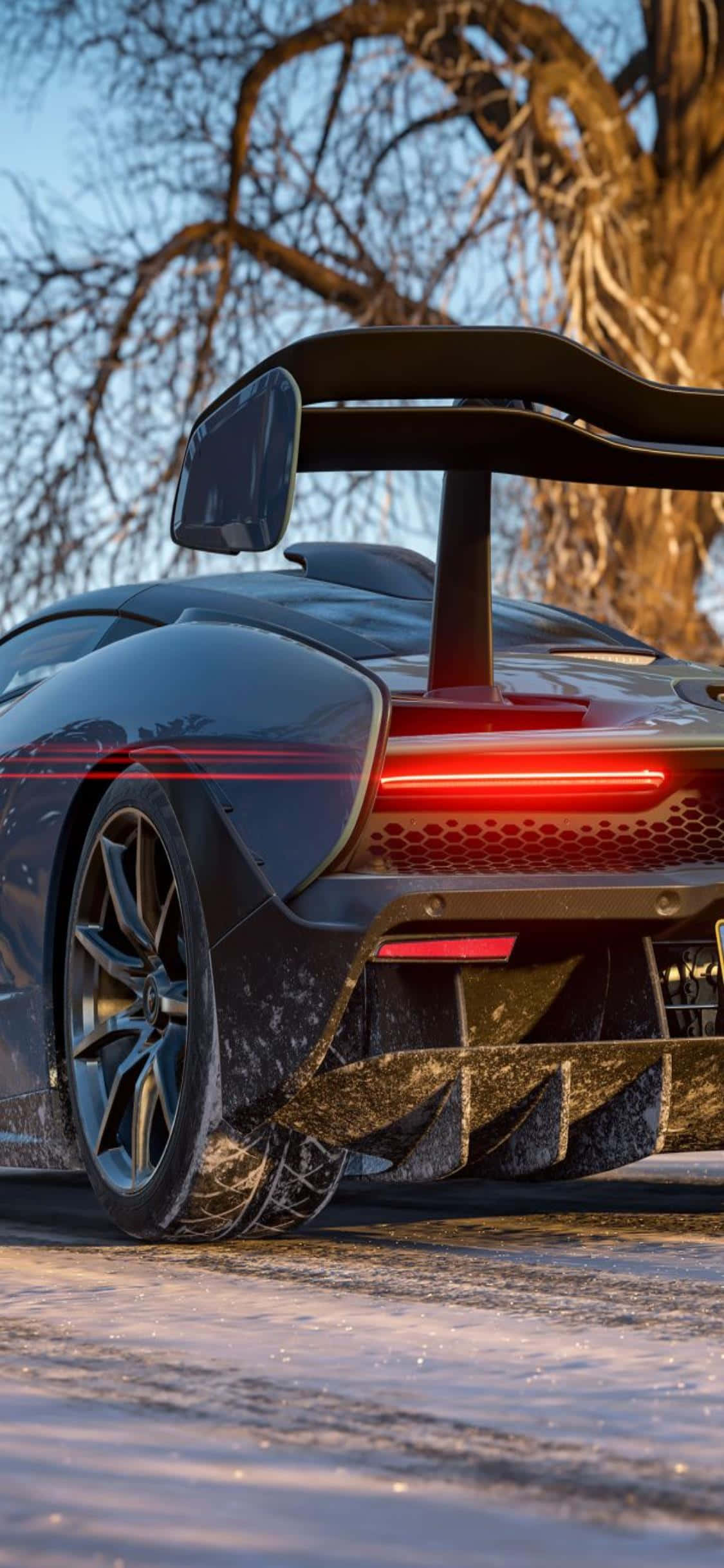 Corre hacia la línea de meta en iPhone Xs Forza Horizon 4 Fondos de pantalla