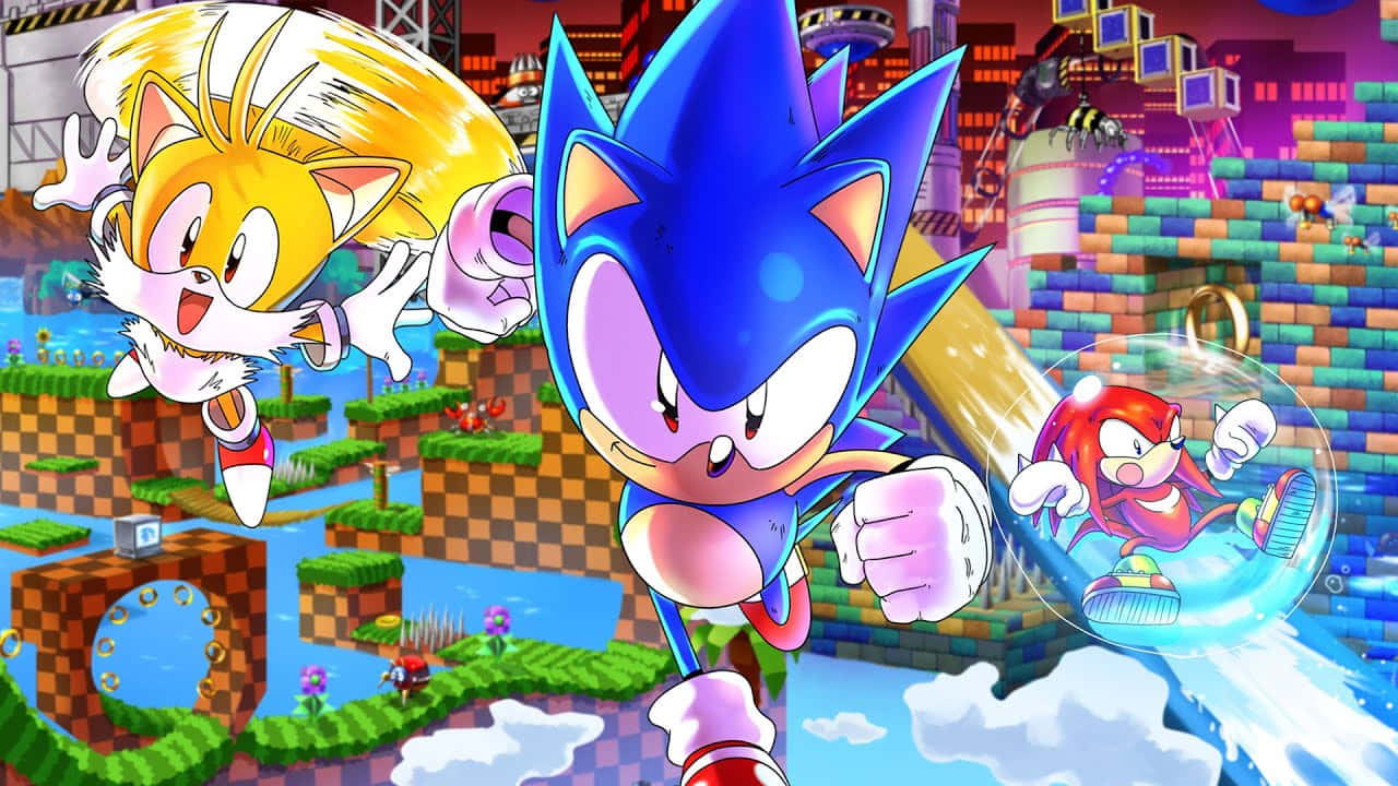 ¡Corre más rápido que la velocidad de la luz con Sonic! Fondos de pantalla