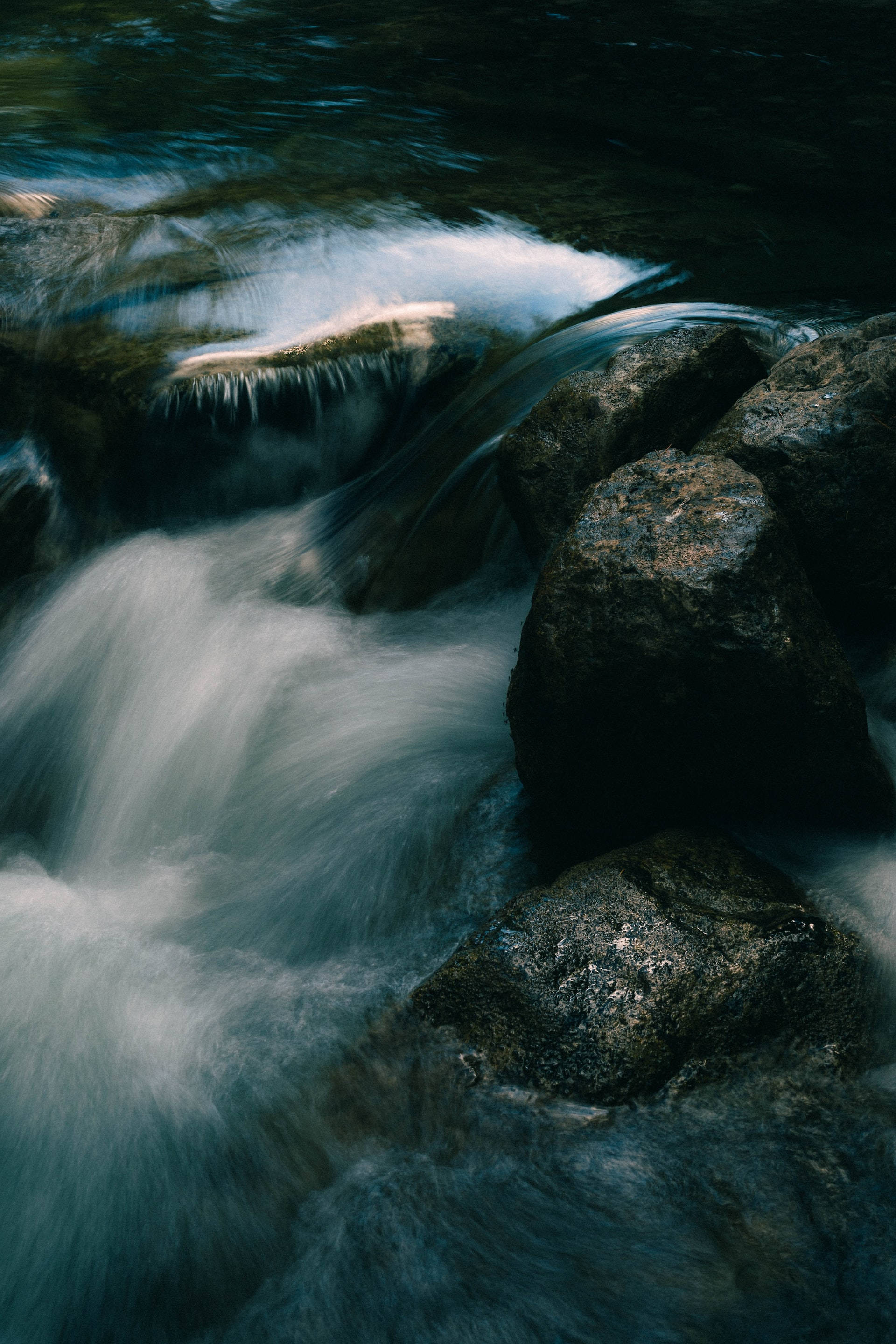 Corriente de Agua en Movimiento Fondos de pantalla