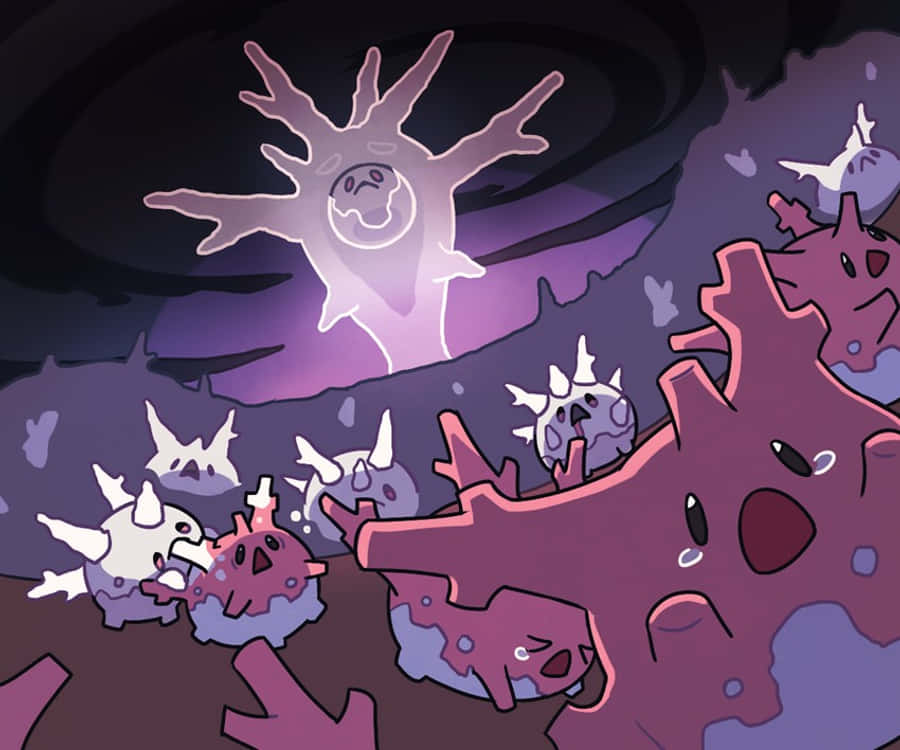 Corsola huyendo de Cursola Fondos de pantalla