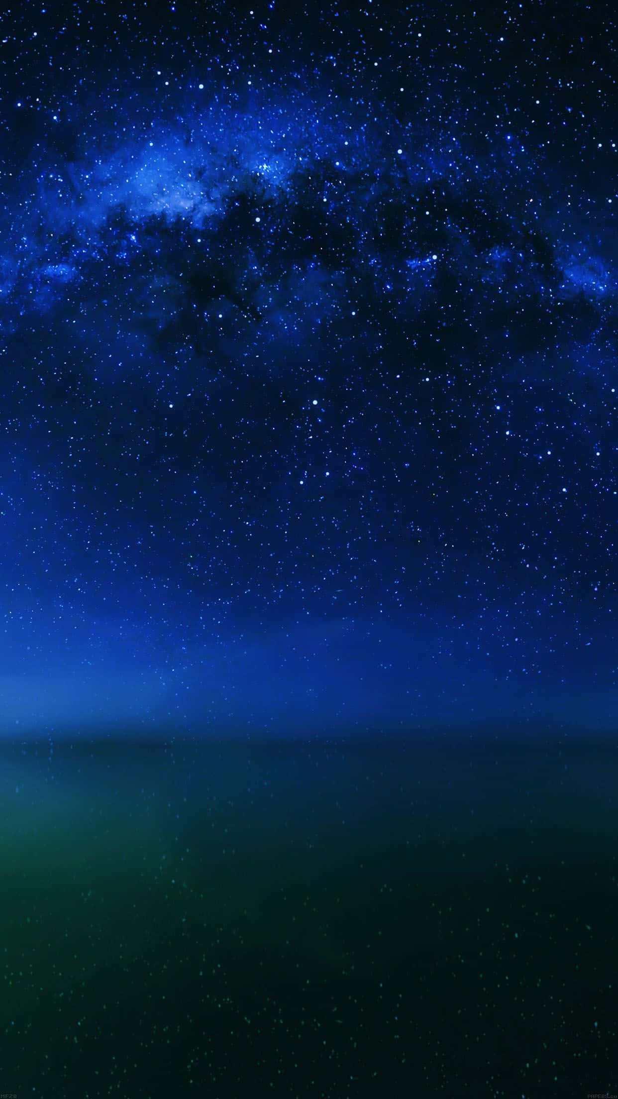 Cosmos azul iPhone 7 Plus Live Fondos de pantalla