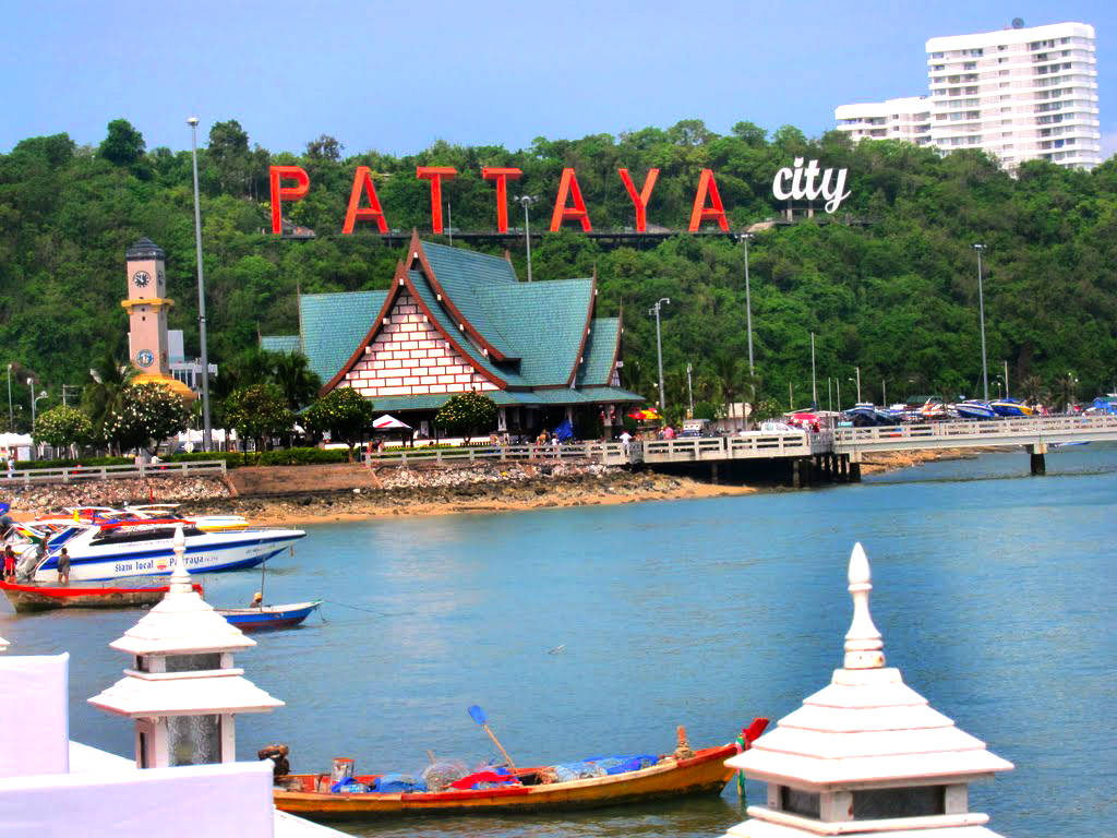 Costa de la Ciudad de Pattaya Fondos de pantalla