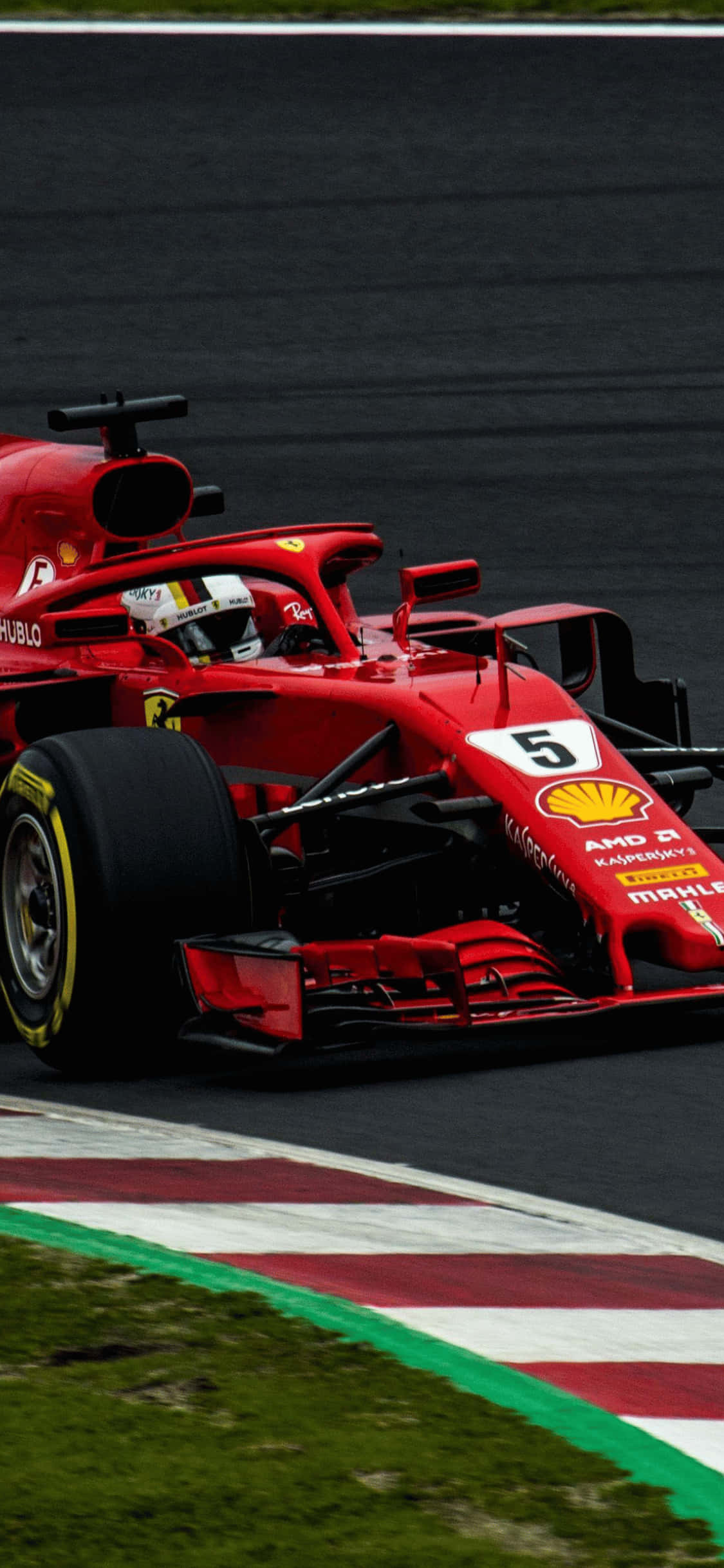 Costado de Pista Fondo iPhone XS F1 2018 Fondos de pantalla