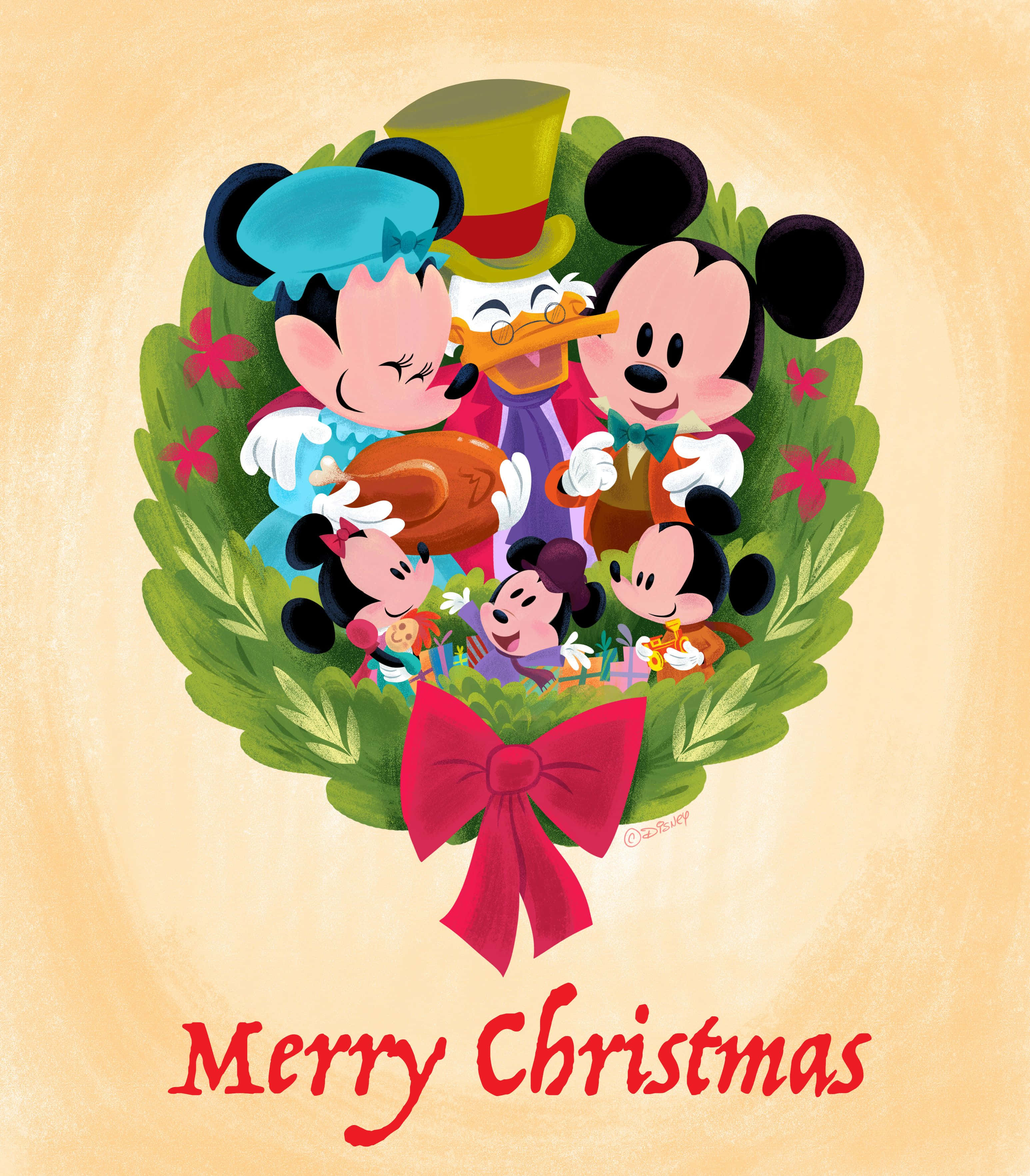 "¡Crea recuerdos mágicos esta Navidad con Disney!" Fondos de pantalla