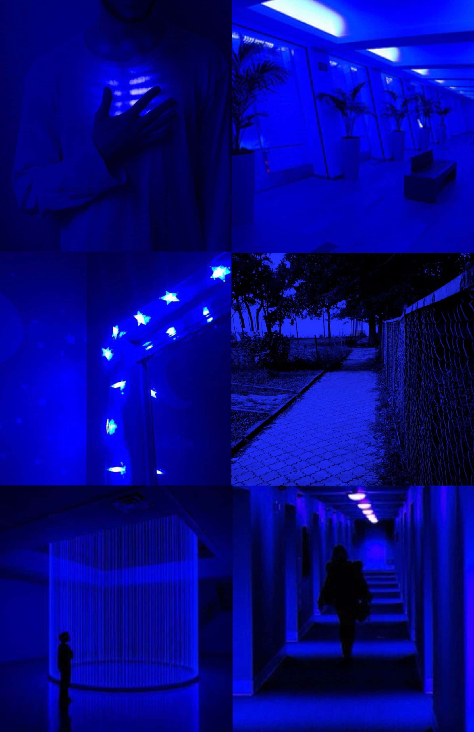 Crea tu propio estilo único con la estética azul oscuro. Fondos de pantalla