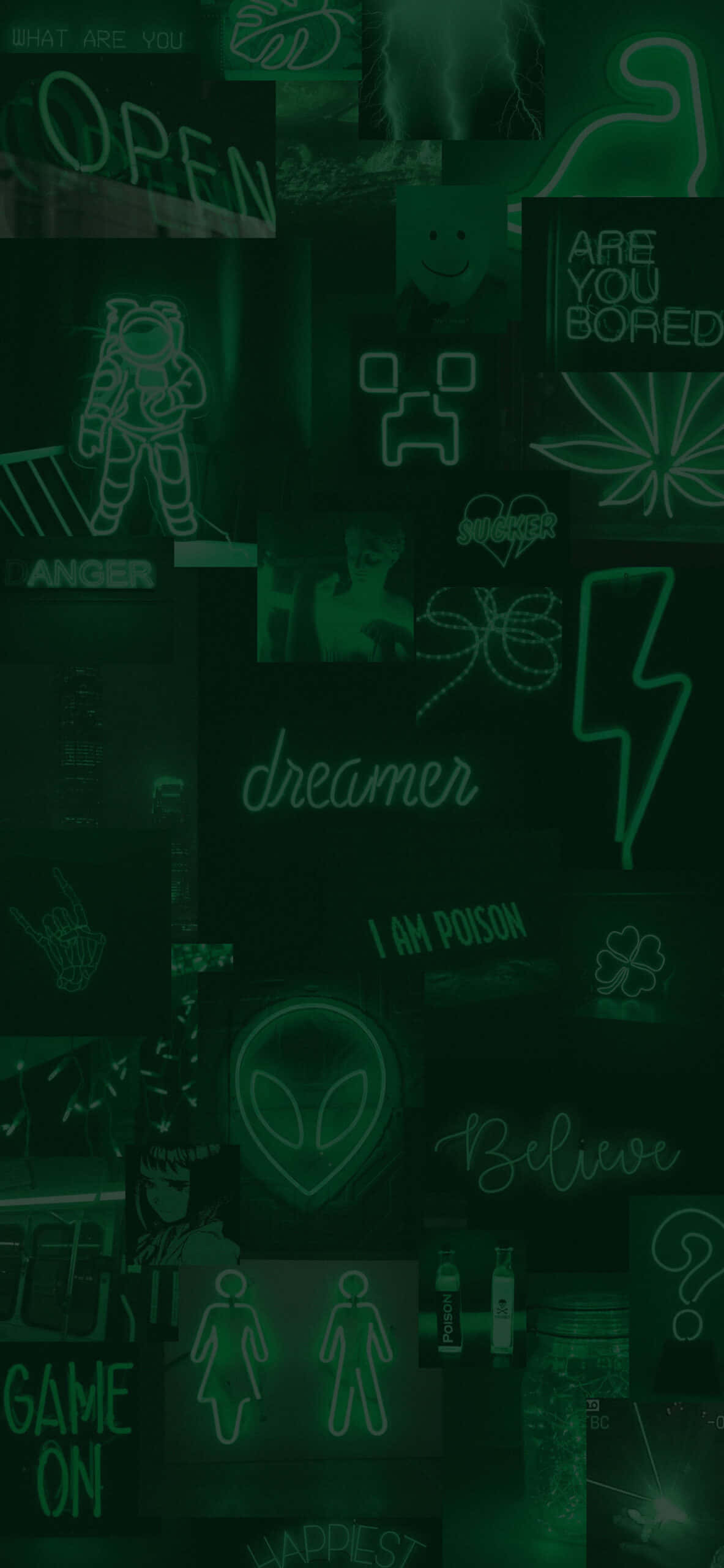 Crea un ambiente natural y tranquilo con este fondo de estética verde. Fondos de pantalla