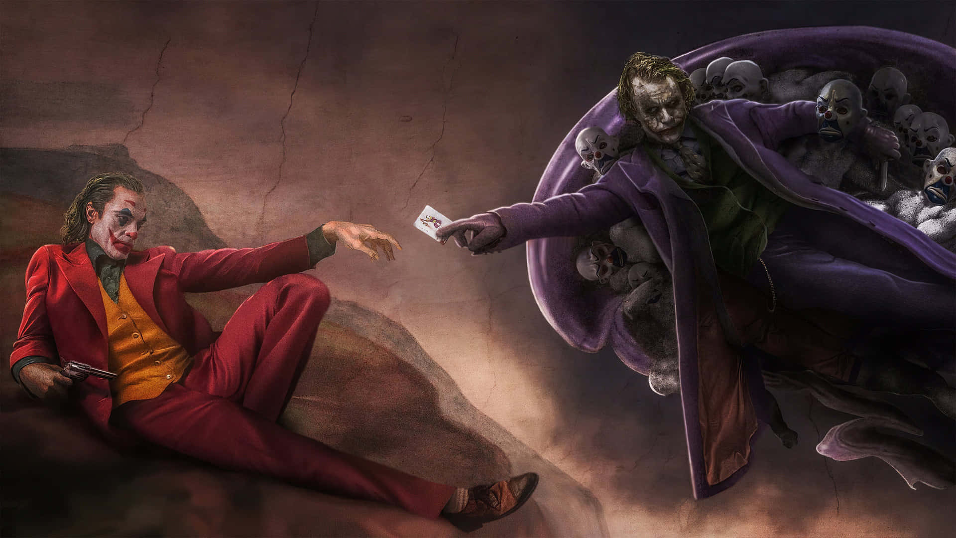 Creación de Adán 4k — Joker Fondos de pantalla