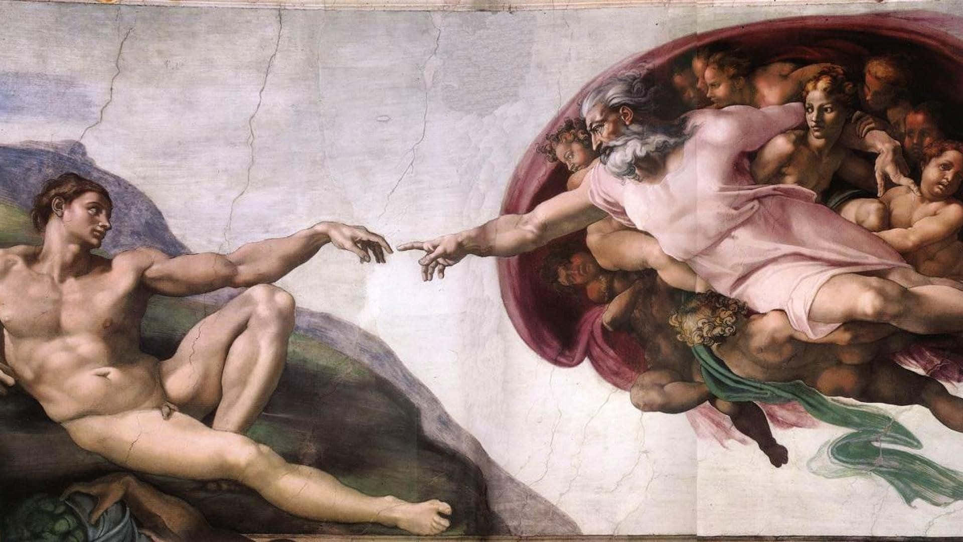 Creación de Adán horizontal 4K Fondos de pantalla