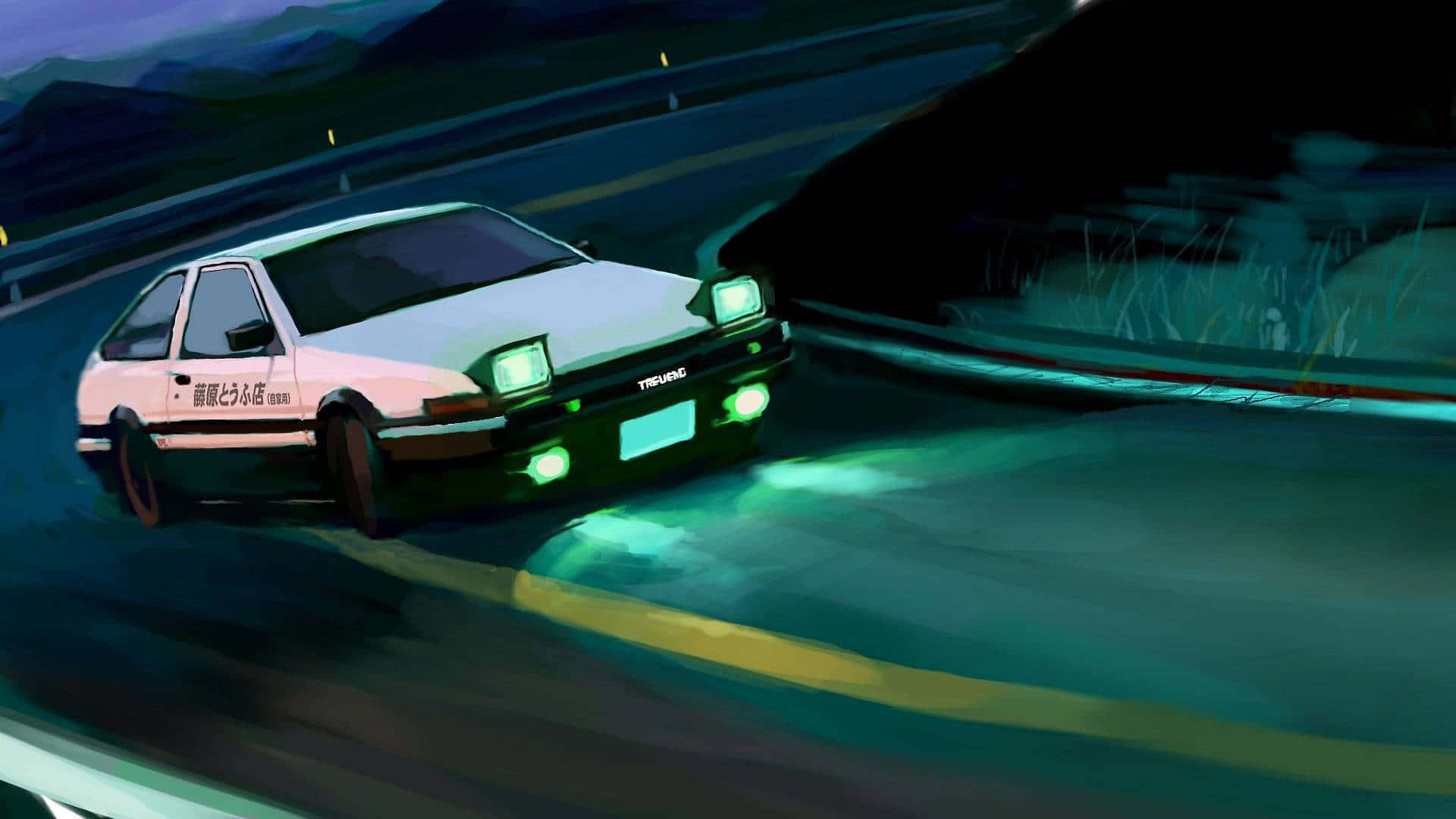 "Creado para Inspirar: Auto Anime" Fondos de pantalla