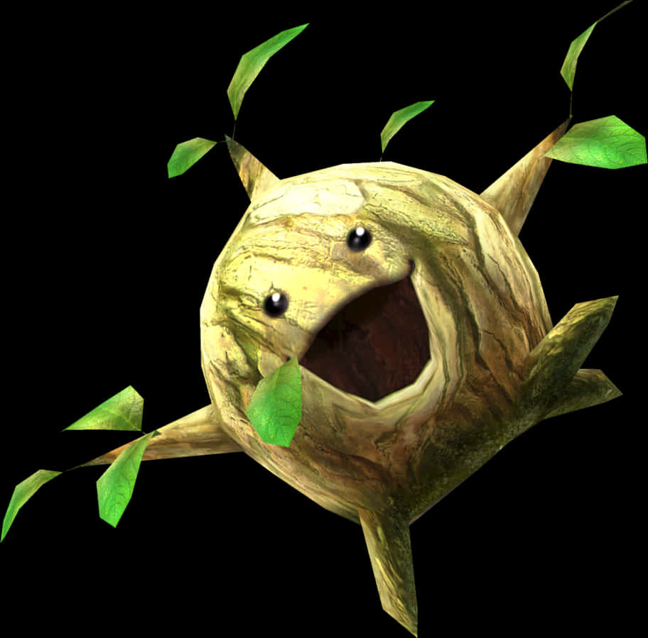 Criatura del Bosque Animada Gritando Fondos de pantalla