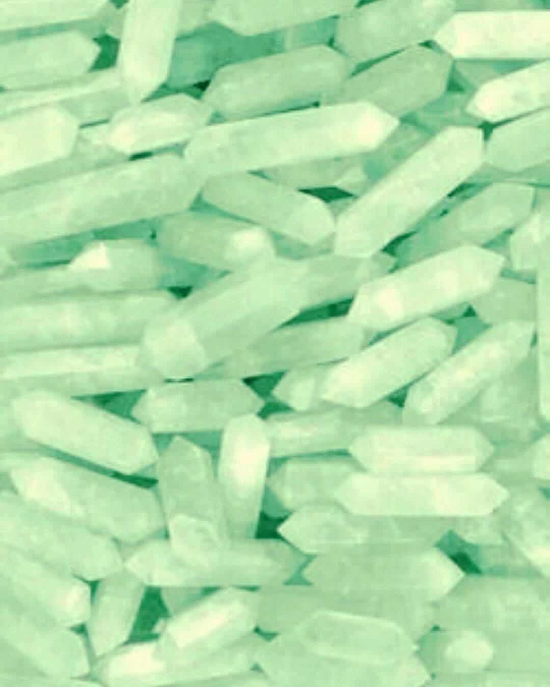Cristales Estéticos Verde Claro Fondos de pantalla