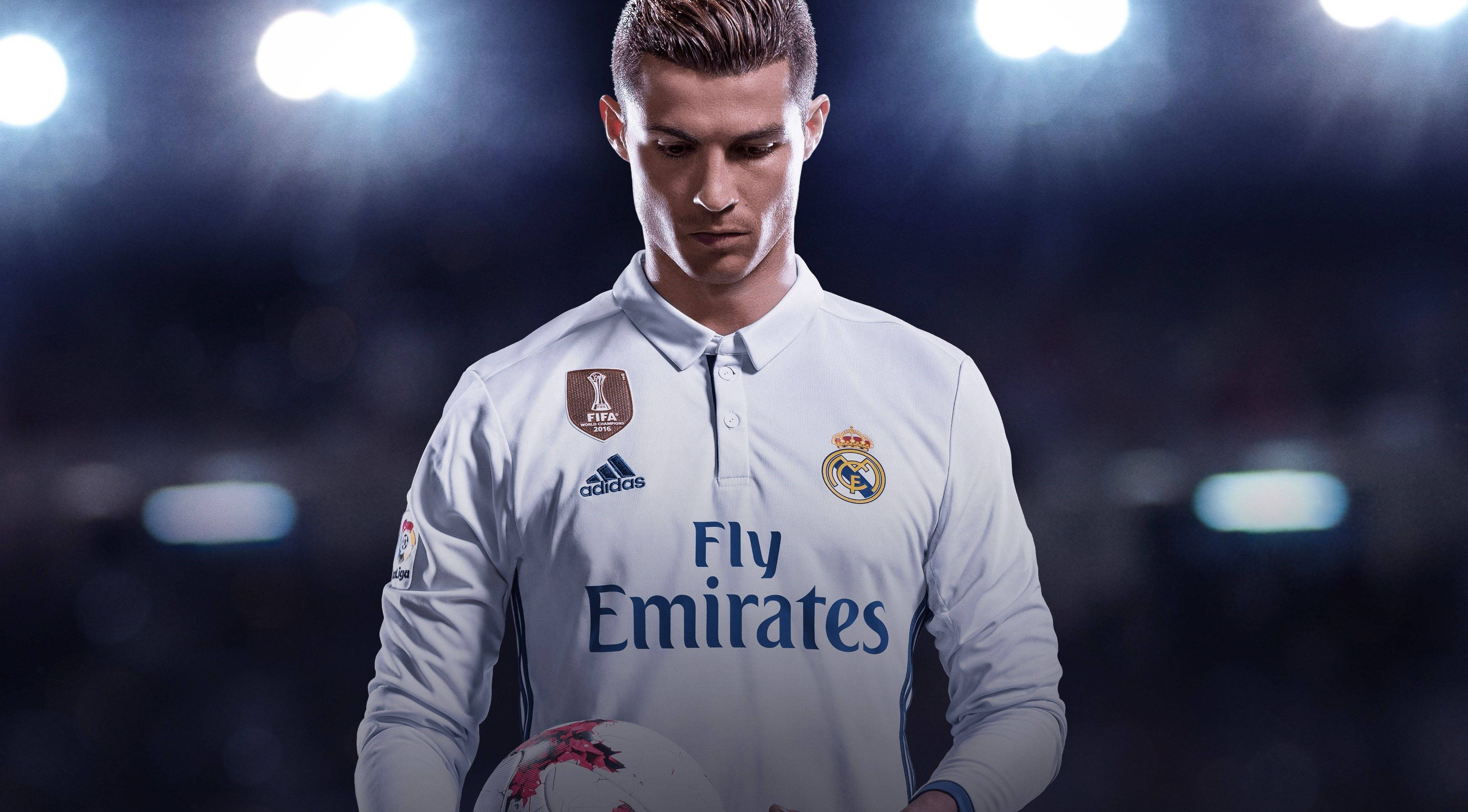 Cristiano Ronaldo disfruta del éxito internacional con sus habilidades excepcionales en FIFA 17 Fondos de pantalla