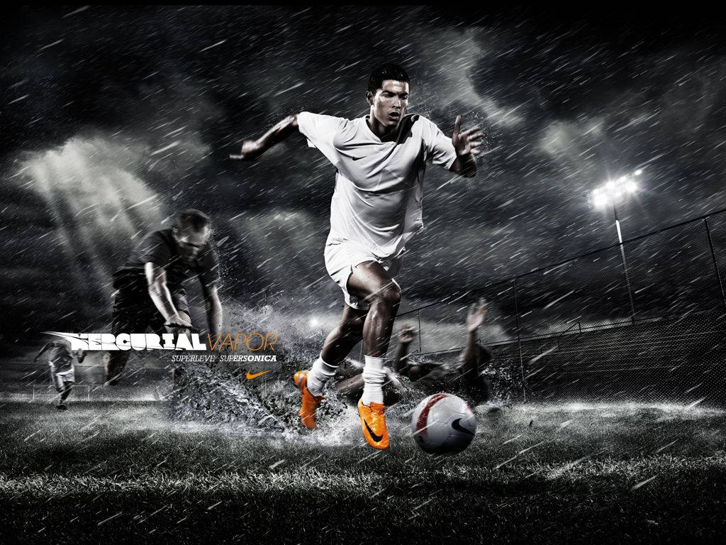 Cristiano Ronaldo está listo para conquistar el mundo en su campaña Nike #JustDoIt. Fondos de pantalla