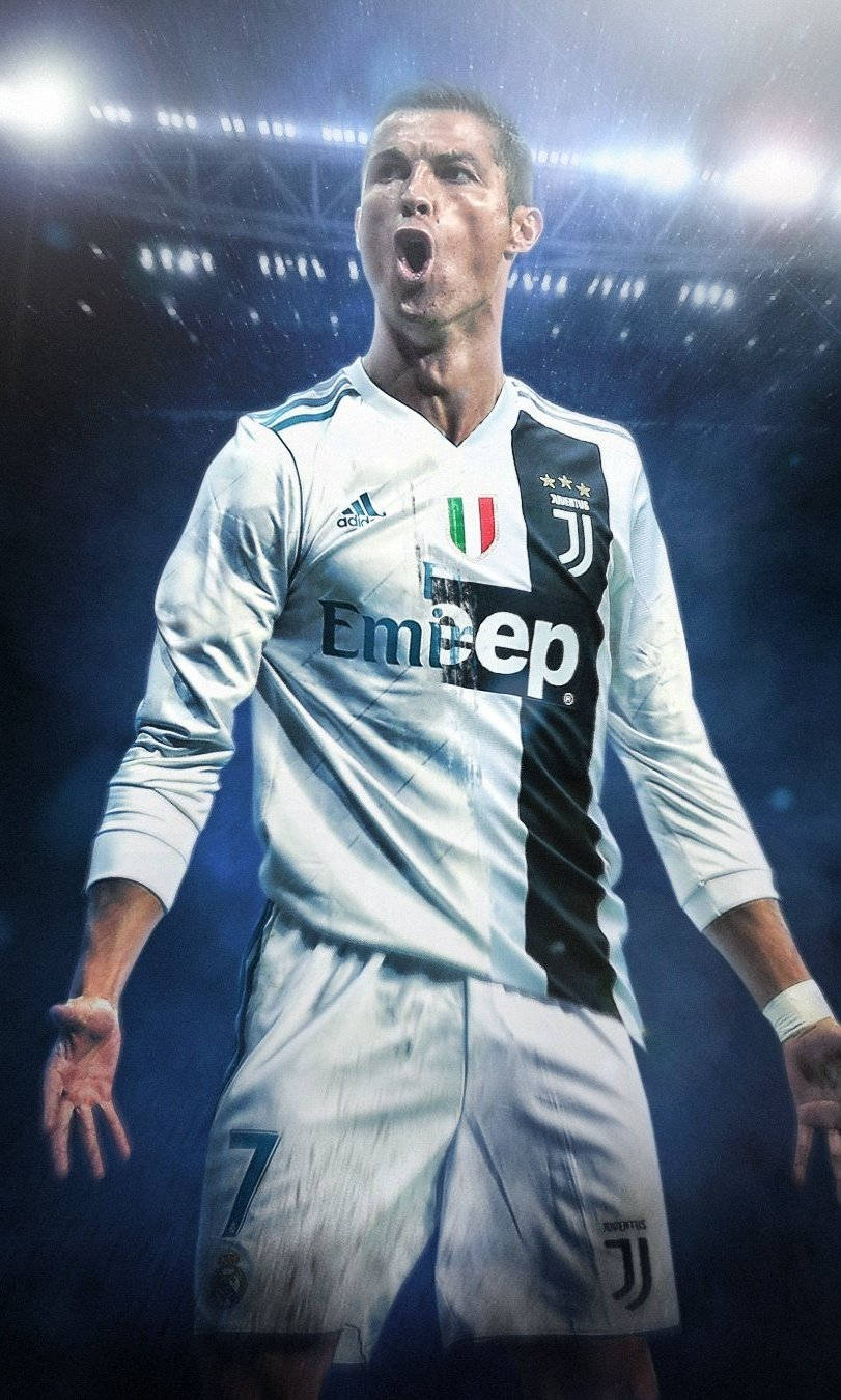 Fondo de pantalla de Cristiano Ronaldo Real Madrid vs Juventus.
