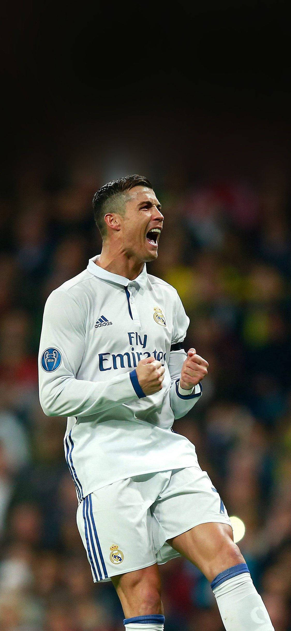 Cristiano Ronaldo gritando para iPhone Fondos de pantalla