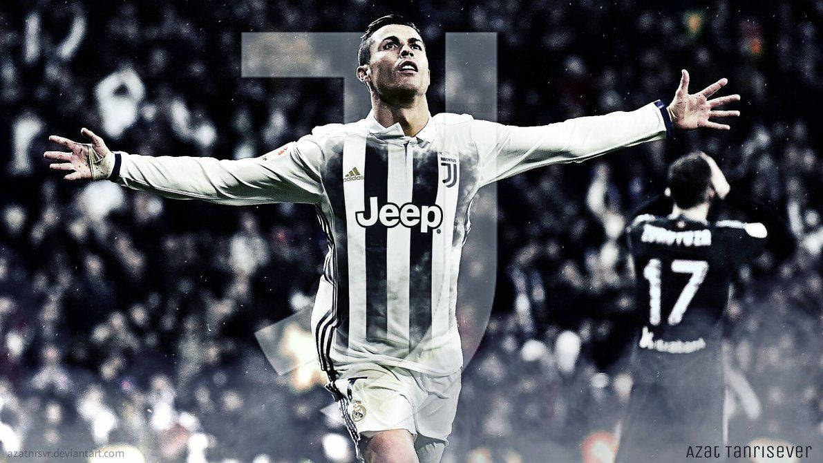 Fondo de pantalla de Cristiano Ronaldo para la Juventus.