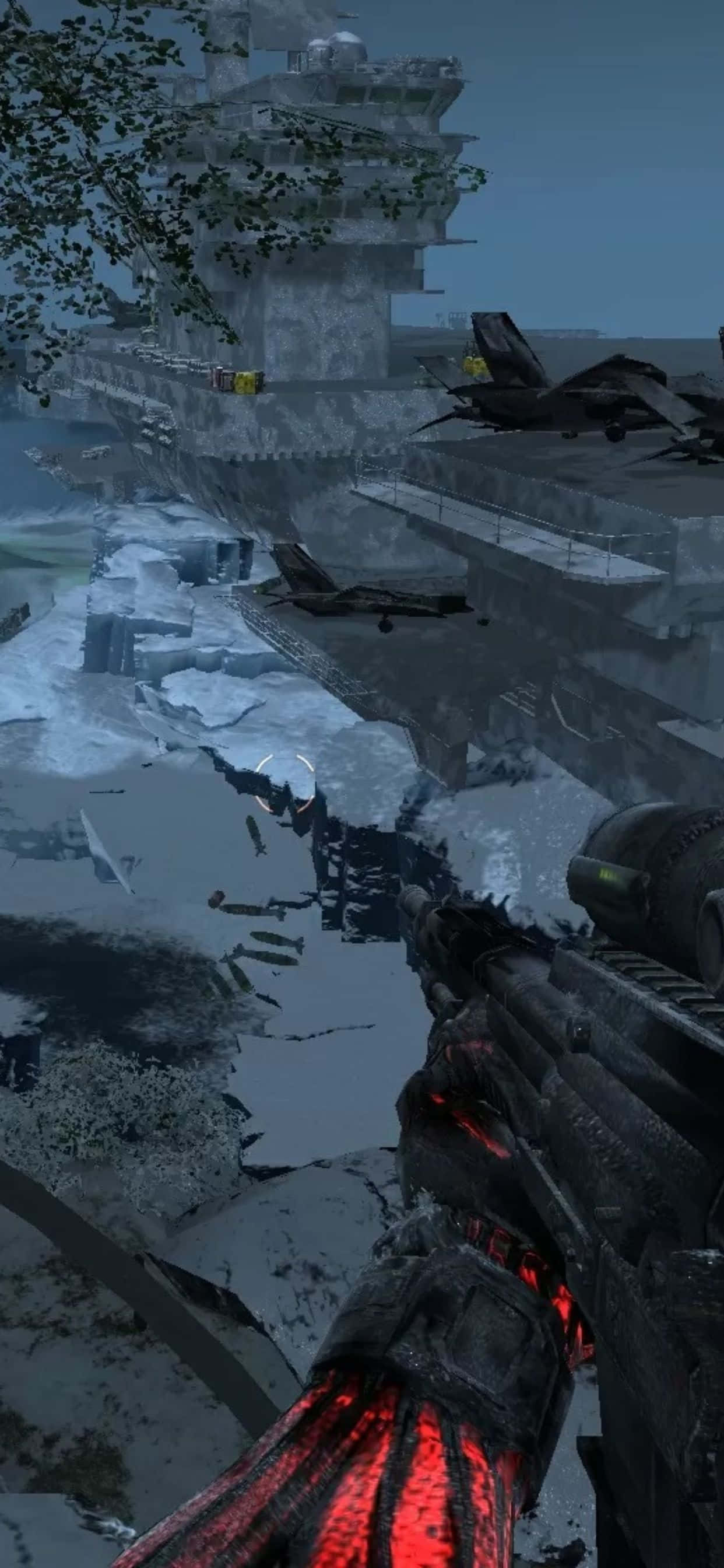 Crysis Warhead en el iPhone Xs Max Fondos de pantalla