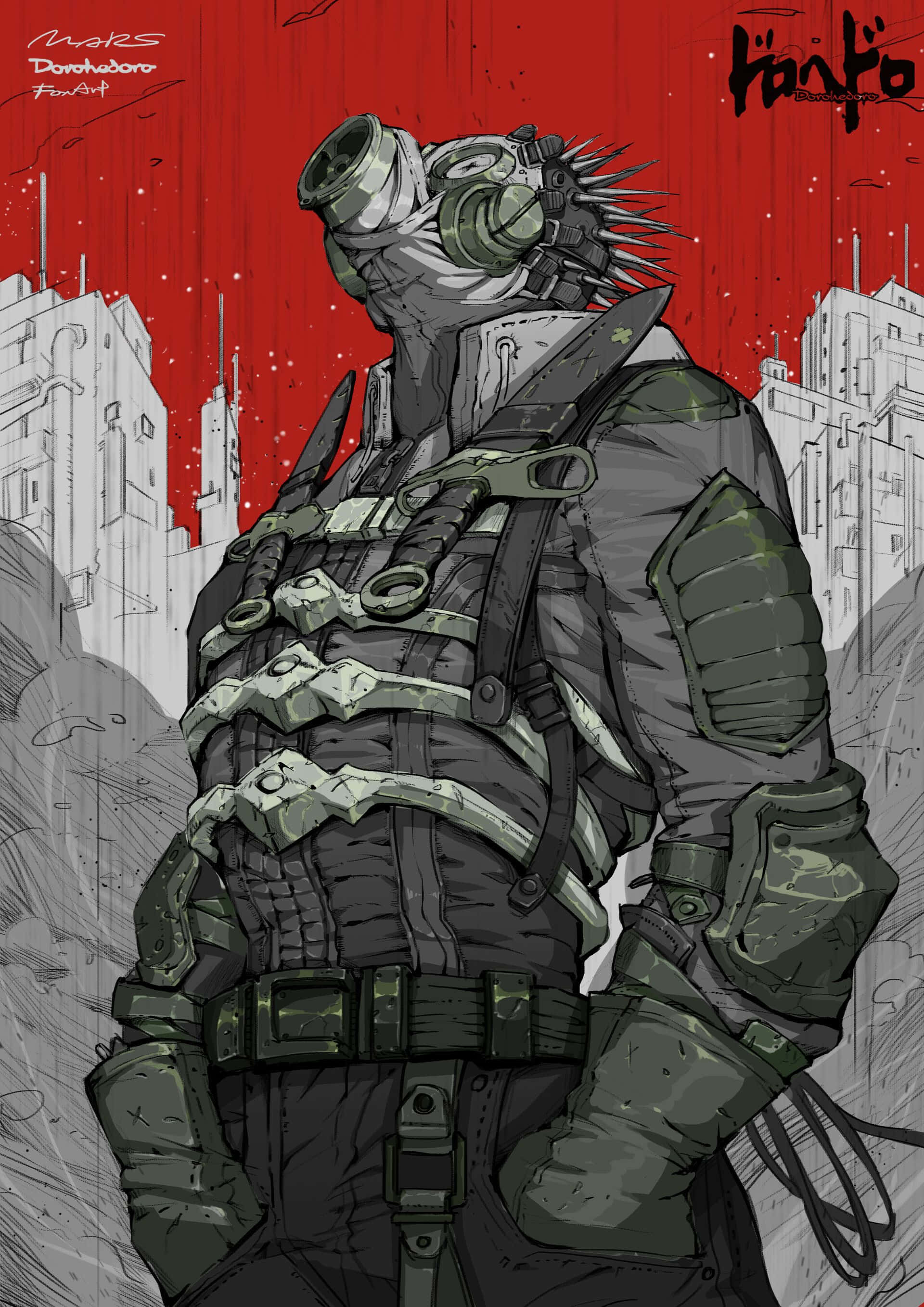 Cuando el nihilismo se encuentra con la imaginación, Dorohedoro da vida a una mezcla caótica pero humorística de acertijos y acciones Fondos de pantalla