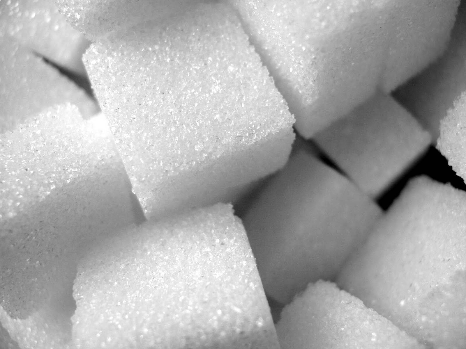 Cubos de Azúcar Enfocados Estética Fondos de pantalla