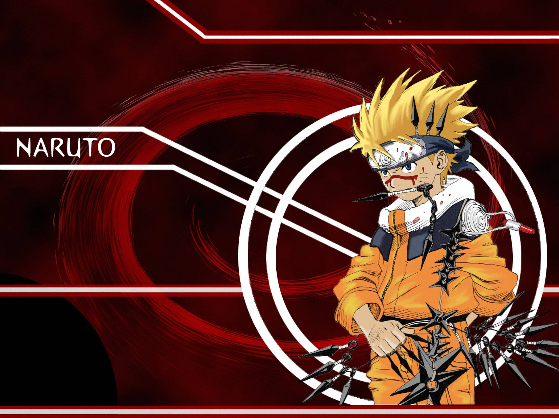 Cuchillas en Movimiento de Naruto Fondos de pantalla