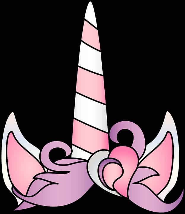 Cuerno de Unicornio y Gráfico Floral Fondos de pantalla